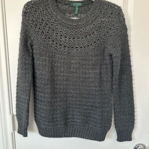 Ralph Lauren Wool Long Sleeve Knit Sweater